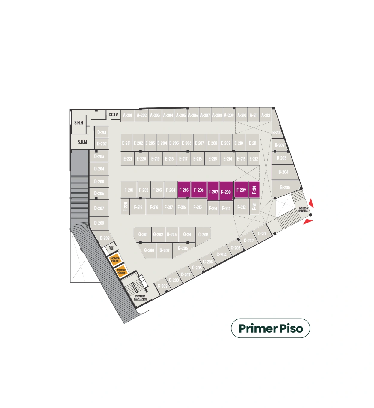 Mapa de Peluquería/Spa